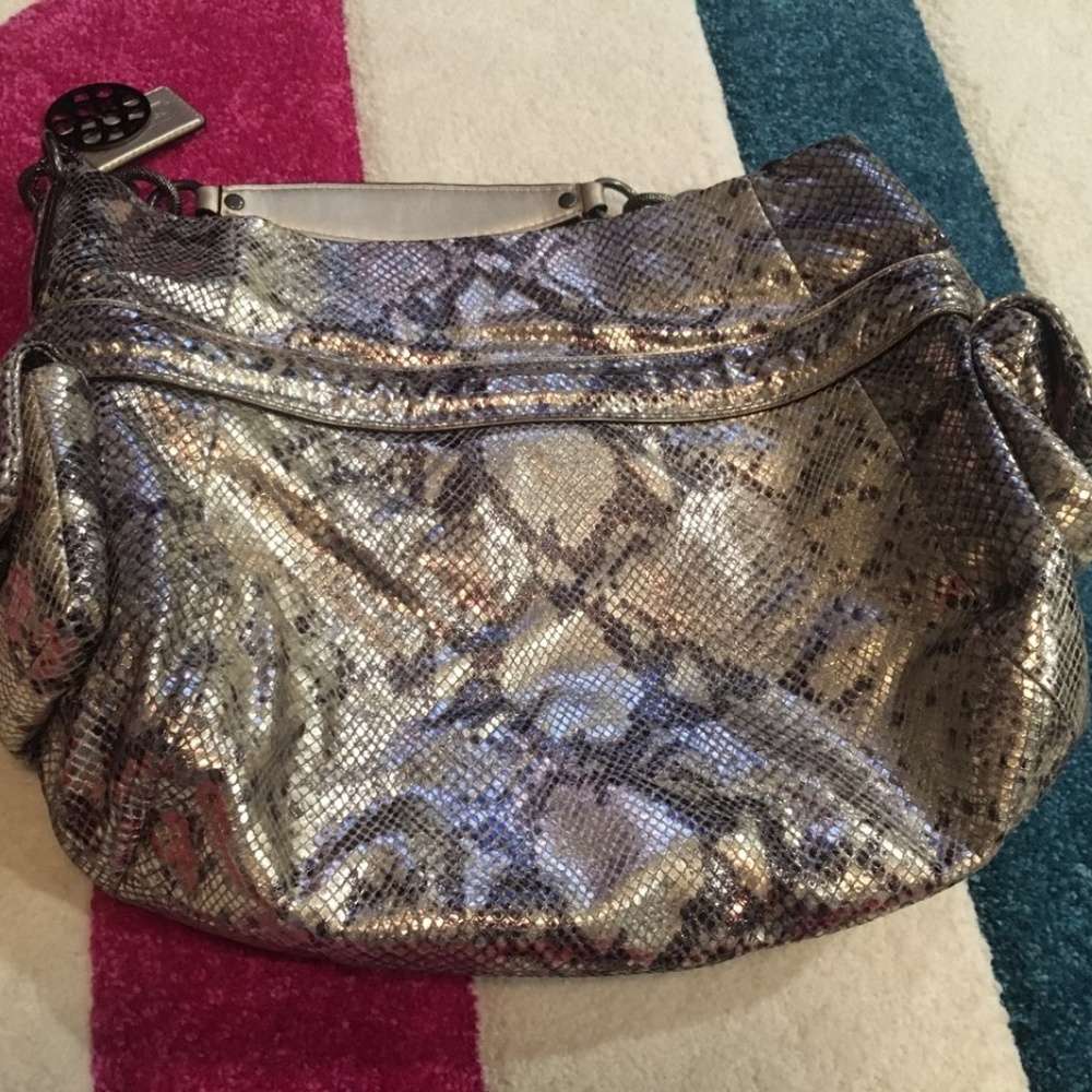 Coach Kristin Metallic Python 14770 - image 4
